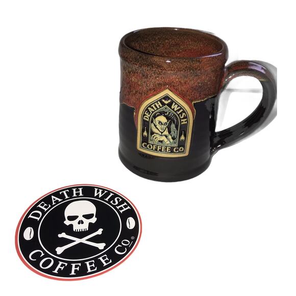 Death Wish Nosferatu Limited Edition Deneen Pottery Mug NEW 1365/4000 - Picture 3 of 10